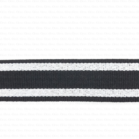 Taśma ozdobna rypsowa 25mm 2267