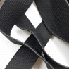 Black elastic 25m / various widths no. 2282