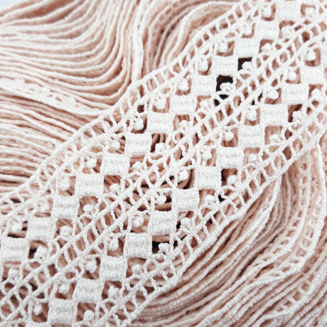 Koronka gipiurowa 45mm PAKIET 20mb 2285