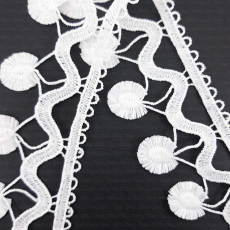 Koronka gipiurowa 50mm Pakiet 20mb 2286