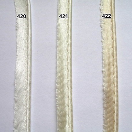 Lamówka ze sznurkiem - wypustka (pajping) 5 m.b. nr 421 - 708