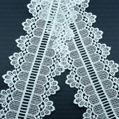 Guipure lace trim 80mm 2288