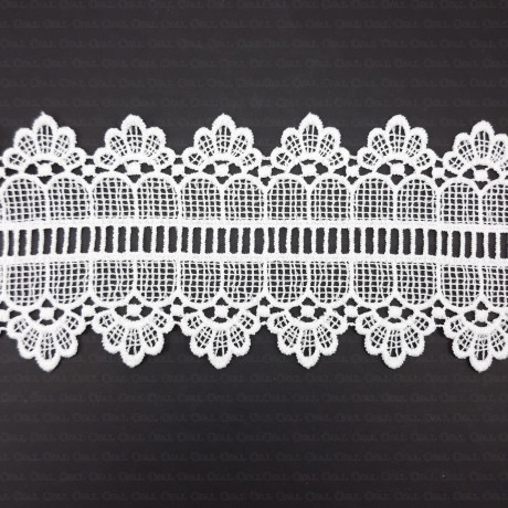 Guipure lace trim 80mm 2288