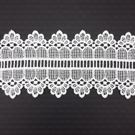 Guipure lace trim 80mm 2288