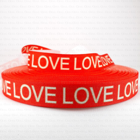 Decorative tape with inscriptions 20mm 2291