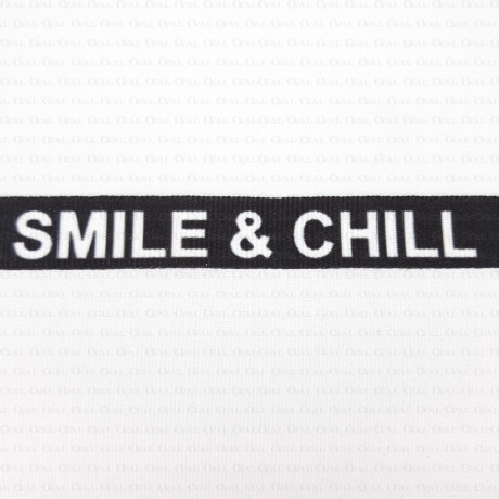 Decorative ribbon with inscriptions 15mm 2292 50m, 1m