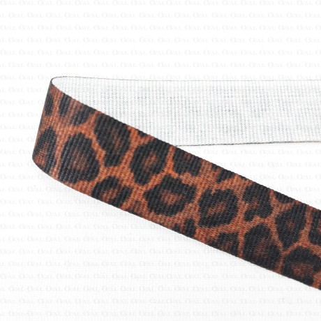 Decorative leopard-print ribbon 20mm 2293