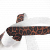 Decorative leopard-print ribbon 20mm 2293