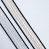Decorative tape 15mm, 25mm gold and silver 2303
