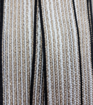 Decorative tape 15mm, 25mm gold and silver 2303