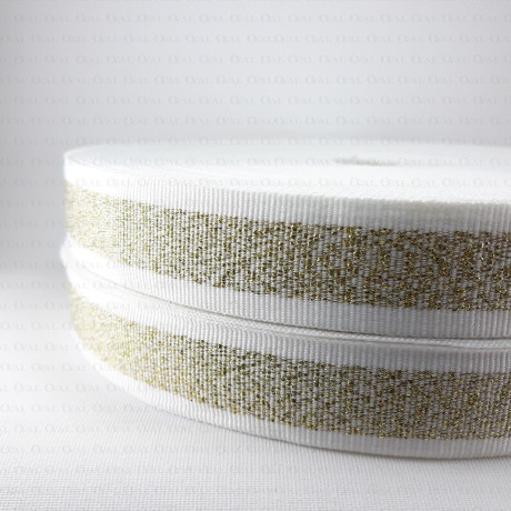 Decorative grosgrain ribbon 25mm /1 or 50m 2306