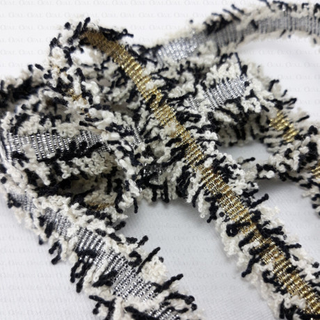 Decorative tape with tassels 15mm/1 or 15 yards 2308