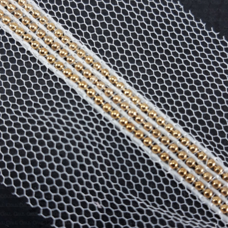 Decorative tape on tulle 50mm 183