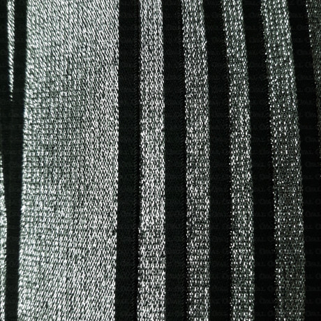 Elastic trim 38mm gold and silver 2309