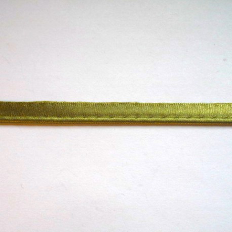 Lamówka ze sznurkiem - wypustka (pajping) 5 m.b. nr 434 ZIELONY - 724