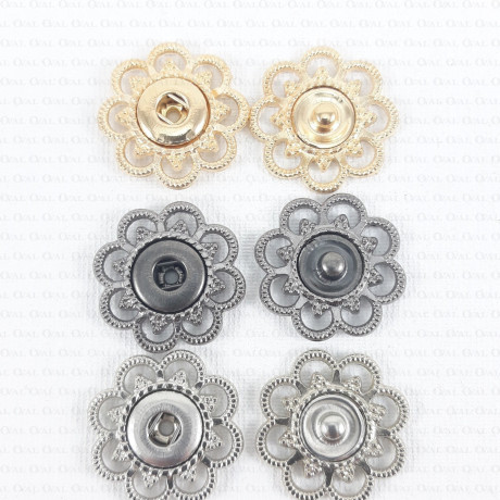 Metal snaps 21mm 2314