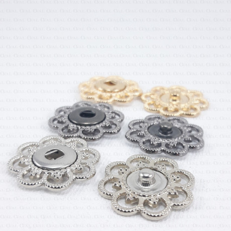 Metal snaps 21mm 2314
