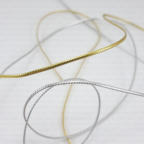 Metallic cord 100m or 5m/1mm 476