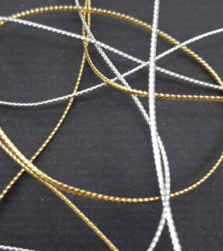 Metallic cord 100m or 5m/1mm 476