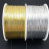 Metallic cord gold, silver 1.5 mm 2316