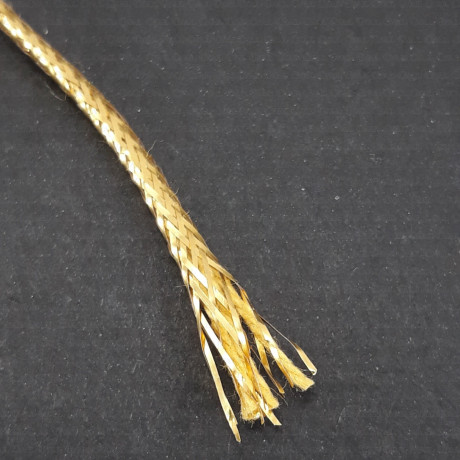 Metallic cord gold, silver 2mm 2317