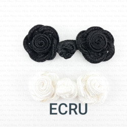 Szamerunek-zapięcie białe i czarne,2007 Szamerunek-zapięcie białe i czarne,2007