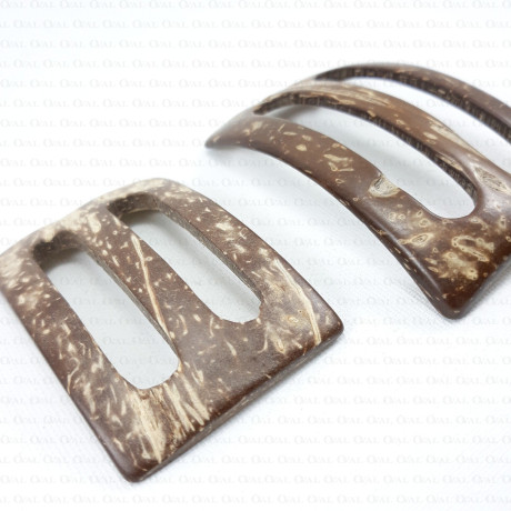 Coconut buckle 30, 40, 50mm / 1 or 50 pcs 2328