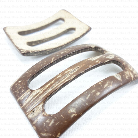 Coconut buckle 30, 40, 50mm / 1 or 50 pcs 2328