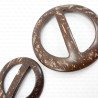 Coconut buckle 1 or 50 pcs 2329