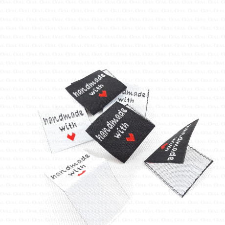 Jacquard label HANDMADE 2337