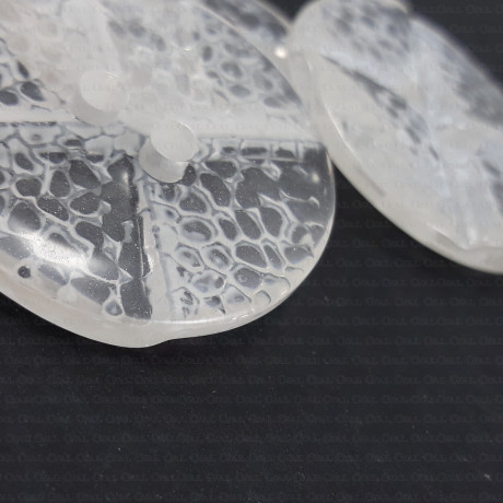 Guzik poliestrowy 38mm 2344