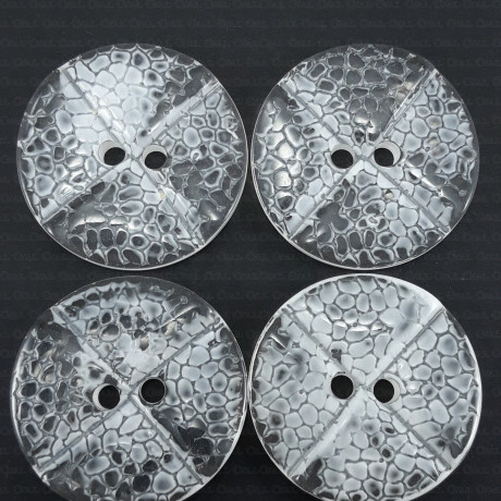 Guzik poliestrowy 38mm 2344