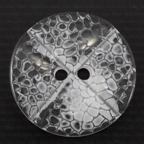 Guzik poliestrowy 38mm 2344