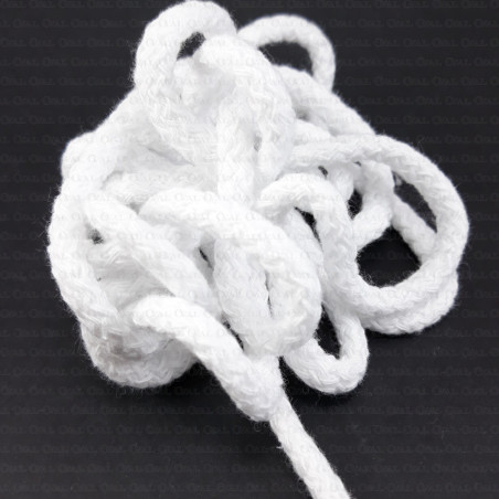 Cotton cord 50 m WHITE