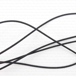 Guma okrągła 1mm Czerń 2350 Guma okrągła 1mm Czerń 2350