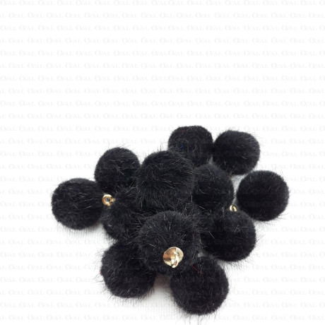 Pendant - pompom 15mm / 1 piece or 10 pieces 2361