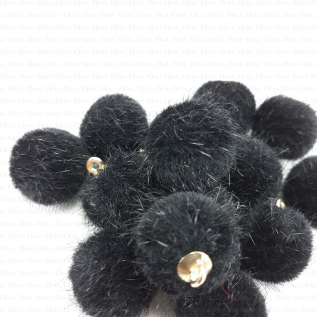 Pendant - pompom 15mm / 1 piece or 10 pieces 2361