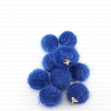 Pendant - pompom 15mm / 1 piece or 10 pieces 2361