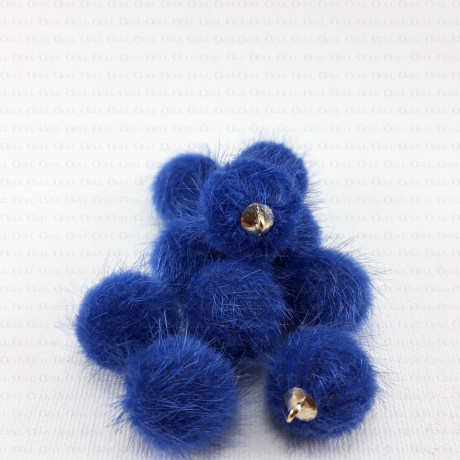 Pendant - pompom 15mm / 1 piece or 10 pieces 2361