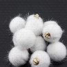 Pendant - pompom 15mm / 1 piece or 10 pieces 2361