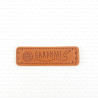 Eco-leather HANDMADE patches 10 or 50 pcs 2363