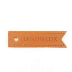 Naszywki z ekoskóry HANDMADE 10 lub 50szt 2364