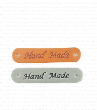 Eco-leather HANDMADE patches 10 or 50 pcs 2365