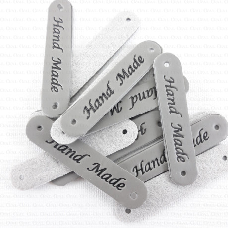 Eco-leather HANDMADE patches 10 or 50 pcs 2365