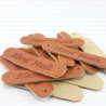 Eco-leather HANDMADE patches 10 or 50 pcs 2365