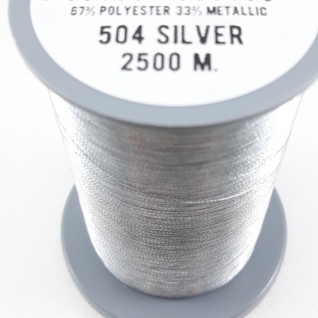 Nici metalizowane srebrne - 7669