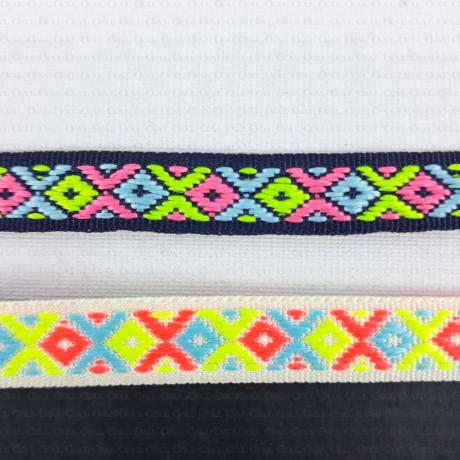 Ethnic decorative ribbon 10mm 2370