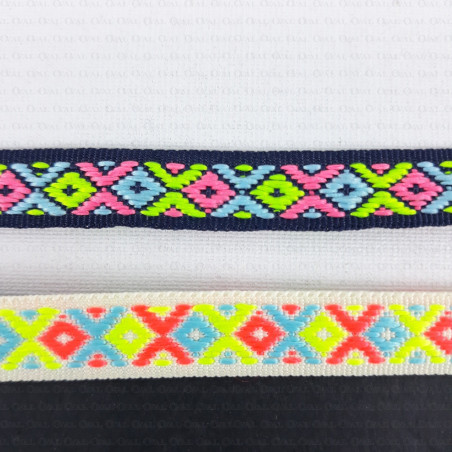 Ethnic decorative ribbon 10mm 2370