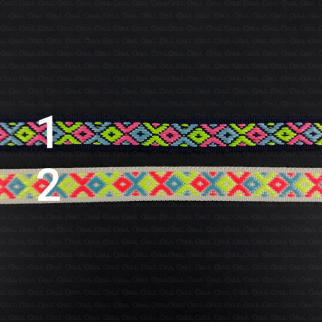 Taśma ozdobna etno 10mm  2370