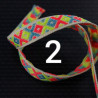 Ethnic decorative ribbon 10mm 2370